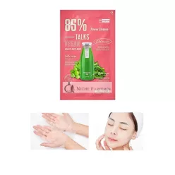   MISSHA Talks Vegan Squeeze Sheet Mask Power Cleanse Vegan Sheet Mask for Impure Skin 1 pc