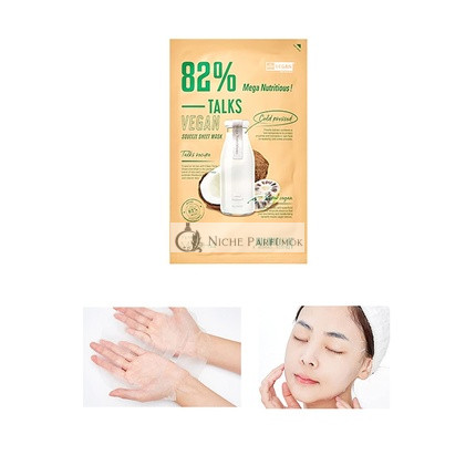 MISSHA Talks Vegan Squeeze Sheet Mask Mega Nutritious Vegan Sheet Mask for Mature Skin 1 pc