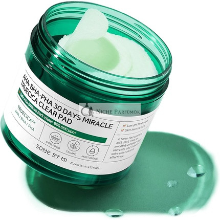 SOME BY MI AHA BHA PHA 30 Days Miracle Truecica Clear Pad 70 Pads 4.22oz 125ml - Korean Skin Care