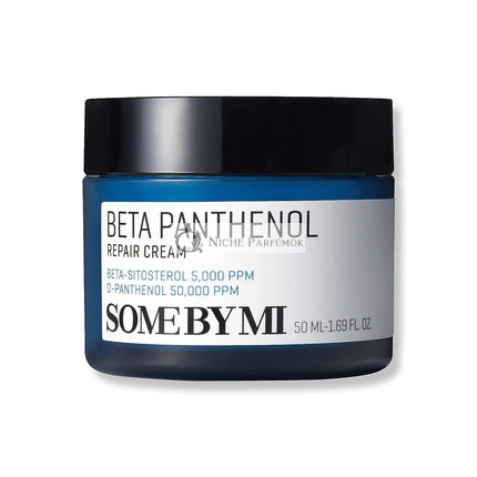 SOME BY MI Beta-Panthenol Repair Cream 1.69Oz 50ml - Rebuilding Skin Barrier with Beta-Sitosterol and D-Panthenol for Damaged Skin - Daily Moisturizer with Anti-Wrinkle Effect - Facial Skin Care