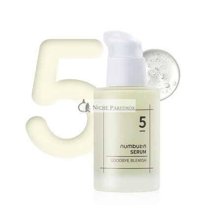 numbuzin No.5 Goodbye Blemish Serum Vitamin C Niacinamide Antioxidant Brightening Hyperpigmentation Dark Spots Acne Scars Lightweight Gel Korean Skin Care for Face 1.69 fl oz
