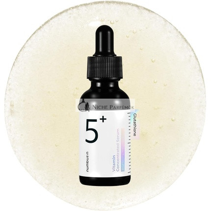 numbuzin No.5+ Vitamin Concentrated Serum with Glutathione and Vitamins for Dark Spots Korean Skincare 1.01fl.oz/30ml