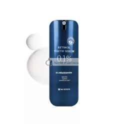   MIZON Retinol Youth 0.1% Retinol Serum with Wrinkle Care, Bakuchiol, Peptides, and Niacinamide 0.99 oz