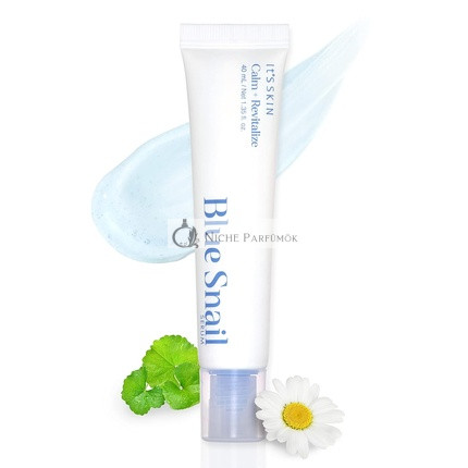 IT'S SKIN Blue Snail Serum Day and Night Serum for Face with Snail Mucin Essence and Centella Asiatica Hydrating Face Serum for Radiant Skin Korean Skin Care Serum 1.35 fl oz