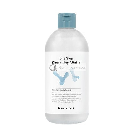 MIZON Micellar Cleansing Water with Probiotics Facial Cleanser Makeup Remover Natural Ingredients for Sensitive Skin 16.9 fl oz