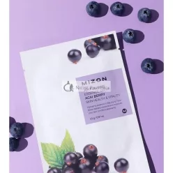   Plátýnková 3D Mask with Acai Berry for Healthy Skin and Vitality Joyful Time Essence Mask Acai Berry 23g