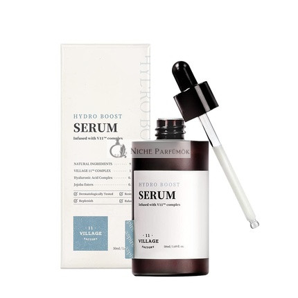 VILLAGE 11 FACTORY Hydro Boost Serum with Hyaluronic Acid and Jojoba Esters 1.69 fl oz/50ml