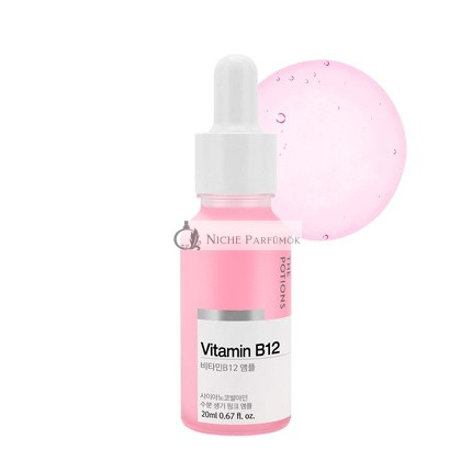 The Potions Vitamin B12 Facial Ampoule Revitalizes Skin Tone and Boosts Collagen 20ml