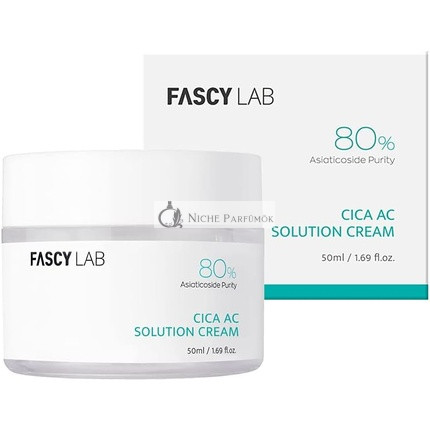 Fascy Lab CICA Cream Korean Skincare Facial Moisturizer for Acne Prone Skin 50ml