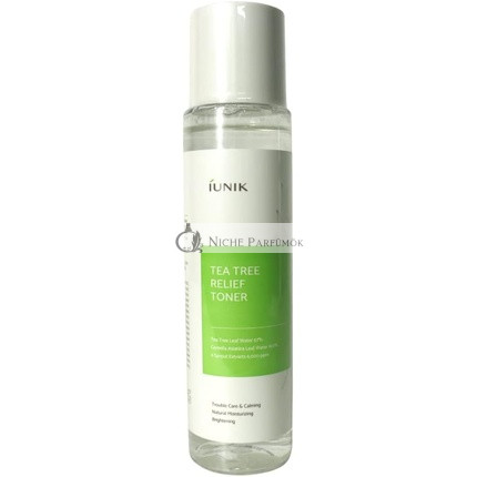IUNIK Tea Tree Relief Vegan Face Toner 200ml - Facial Moisturizer for Acne-Prone Irritated Skin with Tea Tree 67% Centella Asiatica 19.5% Sensitive Skin Breakout Rosacea Blemish Plant-Based