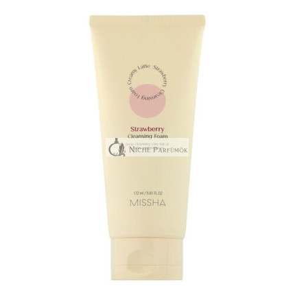 Missha Creamy Latte Cleansing Foam Strawberry 172ml