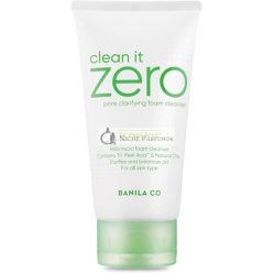   BANILA CO Clean it Zero Pore Clarifying Foam Cleanser 150ml With Tri-Peel Acid and Natural Clay