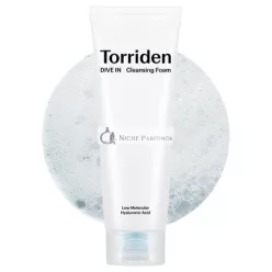   Torriden DIVE-IN Cleansing Foam Face Wash 5.07 fl oz. Hydrating Daily Facial Cleanser with Hyaluronic Acid Panthenol Allantoin Vegan and Cruelty Free