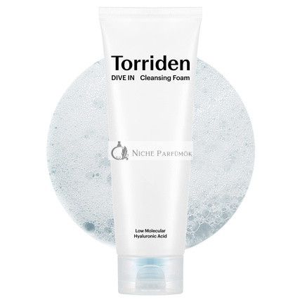 Torriden DIVE-IN Cleansing Foam Face Wash 5.07 fl oz. Hydrating Daily Facial Cleanser with Hyaluronic Acid Panthenol Allantoin Vegan and Cruelty Free