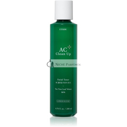 ETUDE AC Clean Up Facial Toner - Soothing Tonic Lotion for Problematic Skin, 200 ml