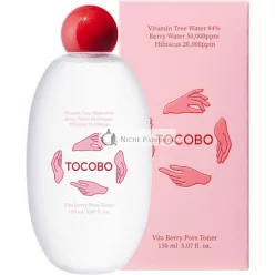   TOCOBO Vita Berry Pore Toner 150ml - Vitamin Facial Toner for Oily & Combination Skin