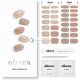 ohora Semi Cured Gel Nail Strips N Carmel - Works with Any Nail Lamps Salon-Quality Long Lasting Easy to Apply & Remove - Includes 2 Prep Pads Nail File & Wooden Stick