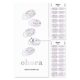 ohora Semi Cured Gel Nail Strips N Petal Rain - Works with Any Nail Lamps Salon-Quality Long Lasting Easy to Apply & Remove - Includes 2 Prep Pads Nail File & Wooden Stick