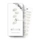 Ohora Semi Cured Gel Nail Strips Silky Marble - White Patterned