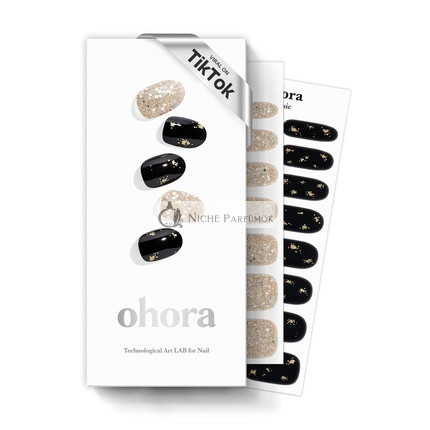 Ohora Christmas Semi-Cured Gel Nail Strips Dazzling Night