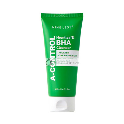 Nineless A-Control Heartleaf Bha Clearpore Cleanser - 120 Ml