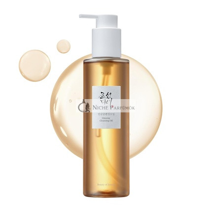 Beauty of Joseon Ginseng Cleansing Oil Waterproof Makeup Remover for Sensitive Acne-Prone Facial Skin Korean Skin Care for Men and Women 210ml 7.1 fl.oz