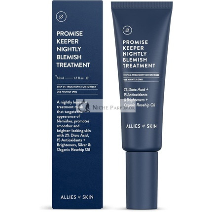 Allies of Skin Promise Keeper Blemish Sleeping Facial Night Cream Moisturizer Treatment 1.7oz 50ml