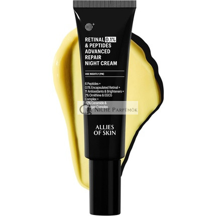 Allies of Skin Retinal 0.1% Peptides Repair Night Cream