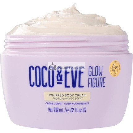 Coco & Eve Sunny Honey Body Moisture Whip Hydrating Body Cream 212ml Tropical Mango