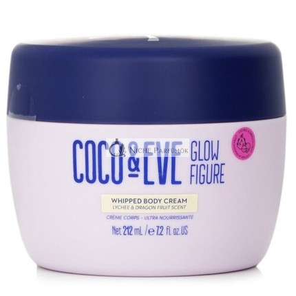 Coco & Eve Glow Figure Whipped Body Cream Lychee & Dragon Fruit Scent