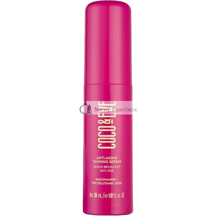 Coco & Eve Anti-Aging Tanning Serum Face Tanner with Skincare Actives