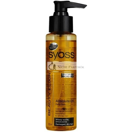 Schwarzkopf - Syoss - Elixir of beauty absolute Oil Conditioner for damaged, dry and dyed hair 100ml