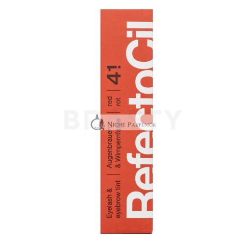 RefectoCil Eyelash And Eyebrow Tint color for eyebrows and eyelashes 4.1 Red 15 ml