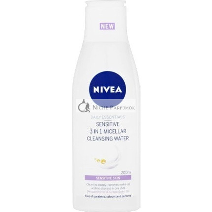 Nivea Daily Essentials Sensitive 3 in 1 Micellar Cleansing Water 200ml
