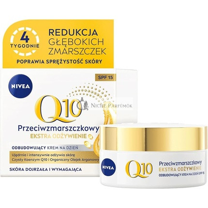 Q10 Power Anti-wrinkle + Extra-nourishing Day Cream  50ml  SPF 15