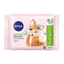   Nivea 3in1 Micellar cleansing skin wipes for all skin types 25pcs