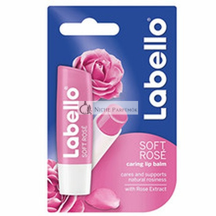 Labello Soft Rose Caring Lip Balm - 48g