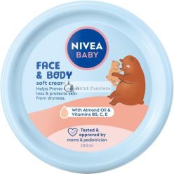 NIVEA BABY Face and Body Care Cream 200ml