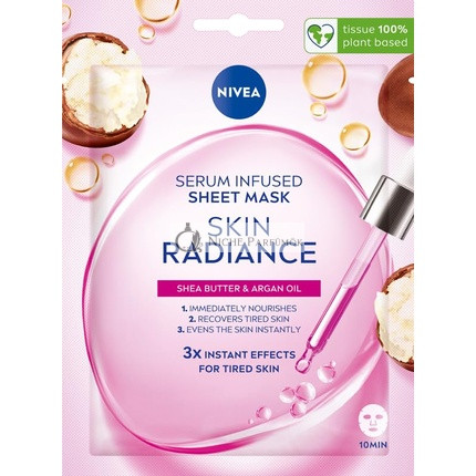 NIVEA SKIN RADIANCE Mouth Mask with Brightening Serum 1 Piece Pink