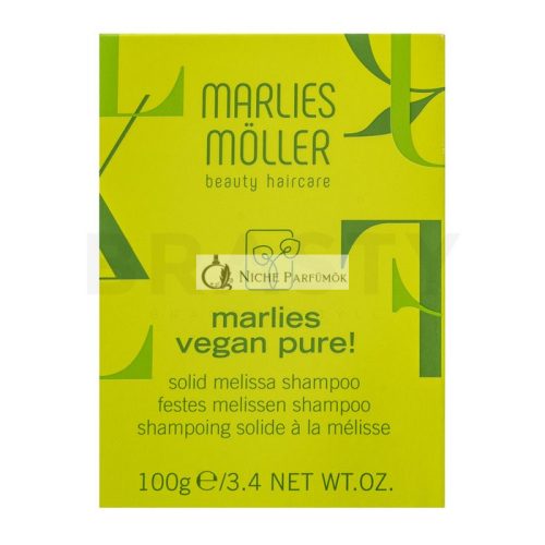 Marlies Müller Marlies Vegan Pure! Solid Melissa Shampoo with Nourishing Ingredients 100 g