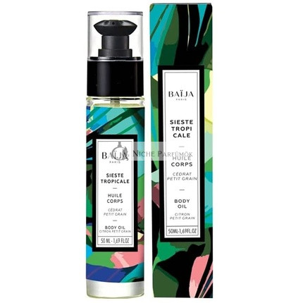 Baïja Sieste Tropical Cedrat Small Grain Body Oil & Bath 50 Ml