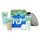 Baïja Cleansing Foot Set 30ml Peeling + 30ml Mask + Cleansing Cream + Pair of Socks + Bath Bomb