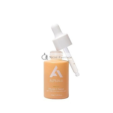 ALPHA-H Vitamin C Serum with 10% Ethyl Ascorbic Acid and Hyaluronic Acid Improves Dull Complexion