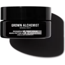   Grown Alchemist Regenerating Night Cream Peptide-3 Violet Leaf Extract Moisturising and Nourishing Facial Treatment 40mL