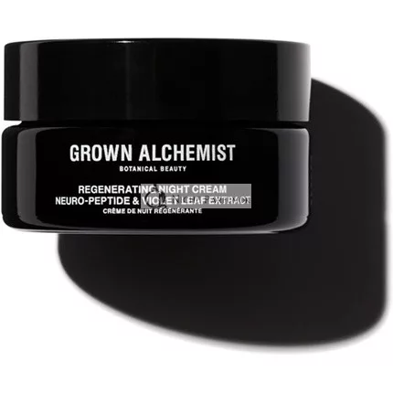 Grown Alchemist Regenerating Night Cream Peptide-3 Violet Leaf Extract Moisturising and Nourishing Facial Treatment 40mL