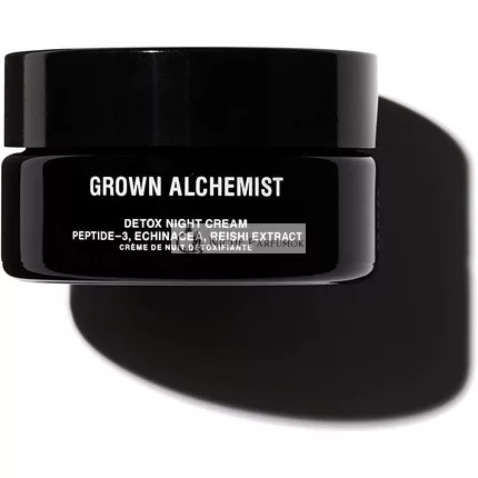 Grown Alchemist Detox Night Cream Peptide-3 Echinacea Reishi Extract Anti-Ageing Bioactive Formula 40mL