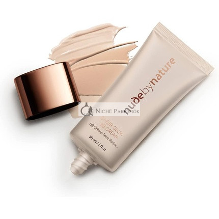 Nude By Nature Sheer Glow All-in-One BB Cream Moisturizing with SPF 8 02 Soft Sand