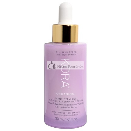 KORA Organics Plant Stem Cell Retinol Alternative Serum Smooth & Restore Certified Organic Cruelty Free 1.01 fl oz