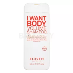   Eleven Australia I Want Body Volume Shampoo Strengthening Shampoo for Fine Hair Without Volume 300 ml