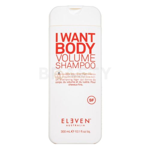 Eleven Australia I Want Body Volume Shampoo Strengthening Shampoo for Fine Hair Without Volume 300 ml
